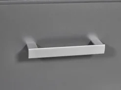 Bücherregal Eden 81cm 4 Schubladen - graphitgrau