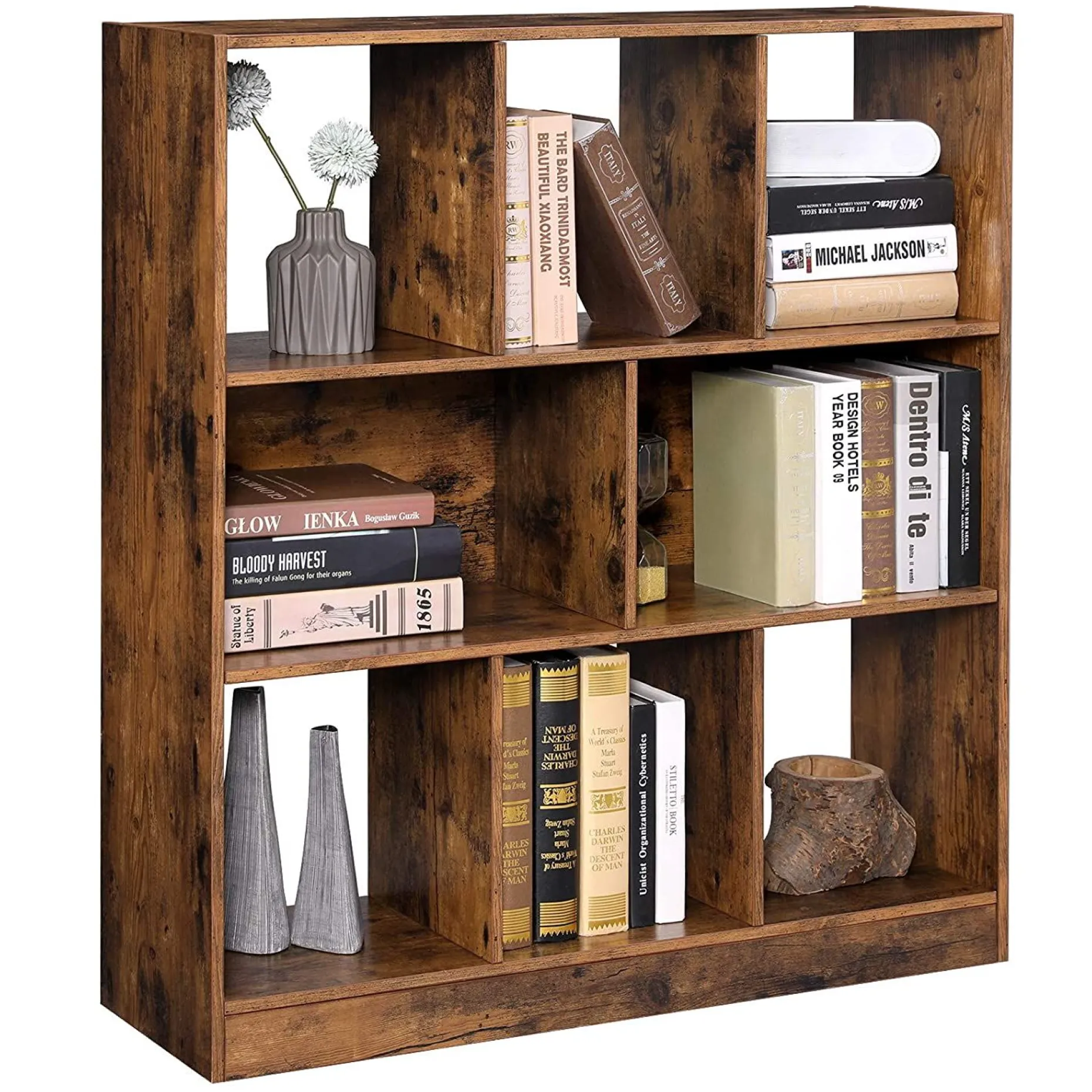 Bücherregal Free industrial - braun