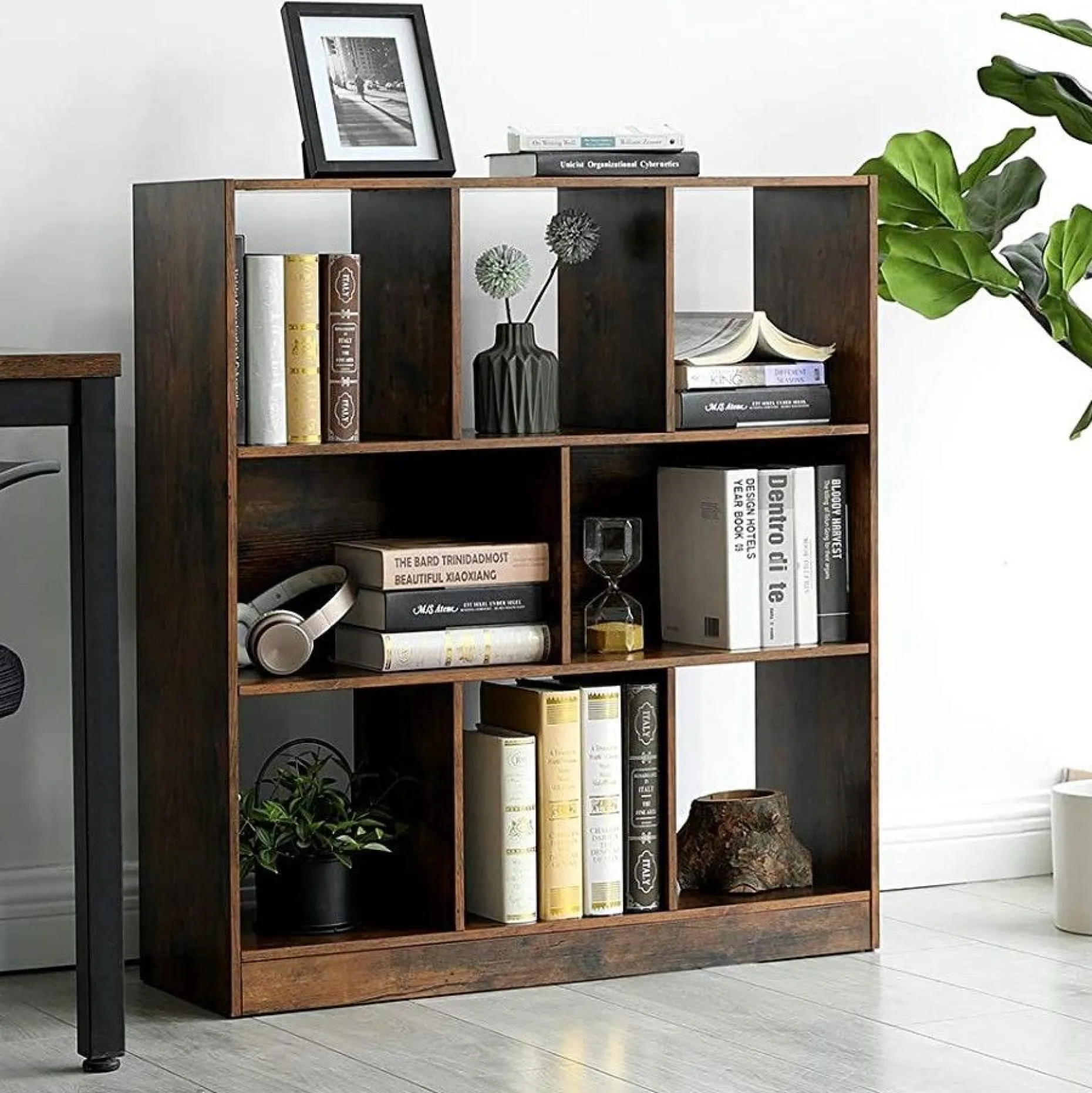 Bücherregal Free industrial - braun