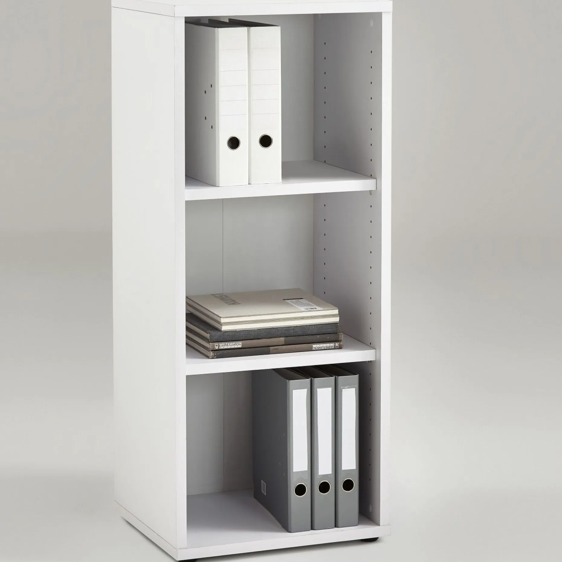 Bücherregal Gabi - 3 Fächer schmal