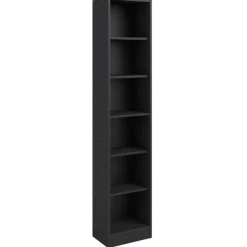 Bücherregal Hobby Länge 41 cm-5 Fachböden-schwarz