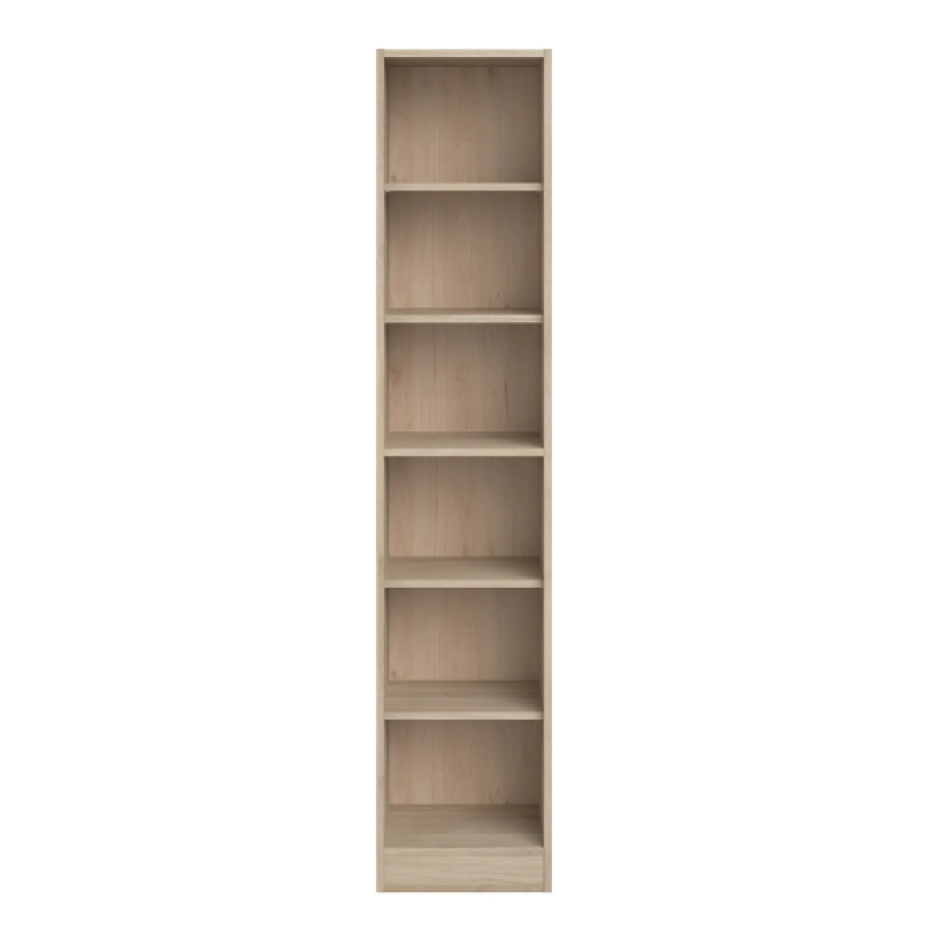 Bücherregal Hobby Länge 41 cm-5 Fachböden Eiche