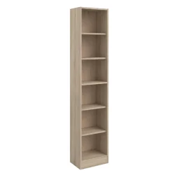 Bücherregal Hobby Länge 41 cm-5 Fachböden Eiche