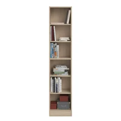 Bücherregal Hobby Länge 41 cm-5 Fachböden Eiche