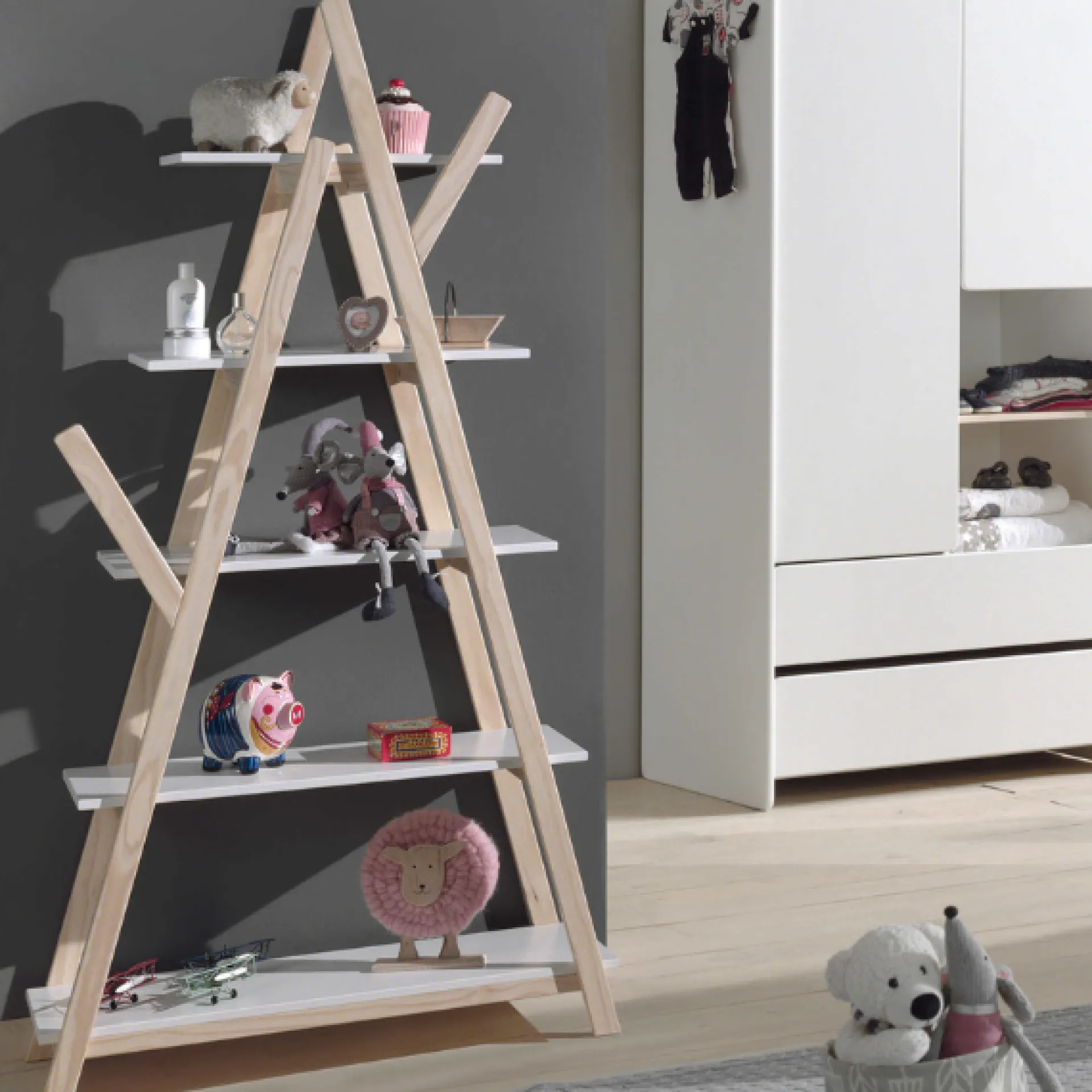 Kinder Vipack Bücherregal Kiddy Skandinavisch - /den
