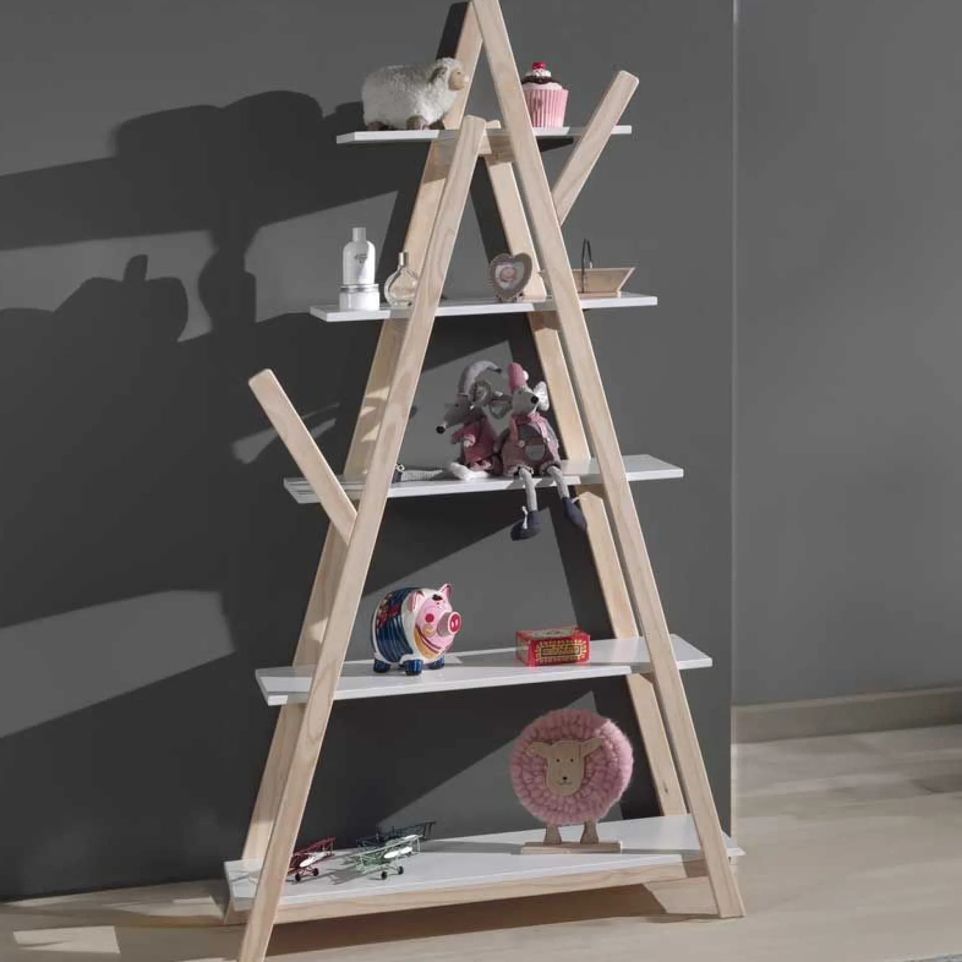 Kinder Vipack Bücherregal Kiddy Skandinavisch - /den