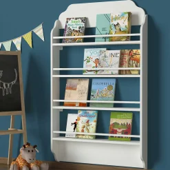 Kinder Emob Bücherregal Montessori - 80x12x132cm -