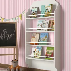 Kinder Emob Bücherregal Montessori - 80x12x132cm -