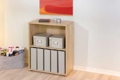 Bücherregal Parini 2 Fächer - Eiche