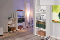 Bücherregal Parini 4 Fächer - weiß
