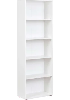 Bücherregal Parini 5 Fächer - weiß