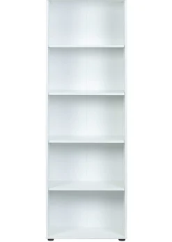 Bücherregal Parini 5 Fächer - weiß