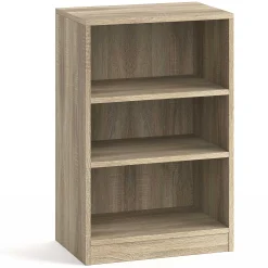 Bücherregal Stacy 55 cm 2 Fachböden-sonoma Eiche