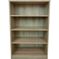 Bücherregal Stacy 72 cm 3 Fachböden-sonoma Eiche