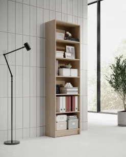 Bücherregal Viviane 60x202cm - Eiche