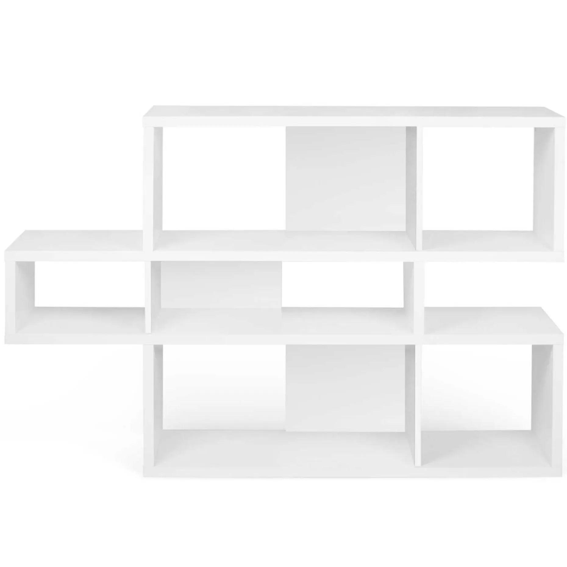 Bücherschrank Lisbon 1 - weiß