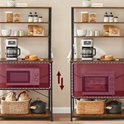 Bäckergestell, Stahl und Spanplatte, 21 kg