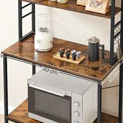 Bäckergestell, Stahl und Spanplatte, 21 kg