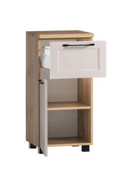 Beistellschrank Meran | 40 x 35 x 79 cm | Farbe Kaschmir