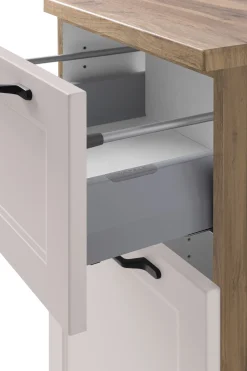Beistellschrank Meran | 40 x 35 x 79 cm | Farbe Kaschmir