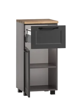 Beistellschrank Meran | 40 x 35 x 79 cm | Grau