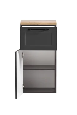 Beistellschrank Meran | 40 x 35 x 79 cm | Grau