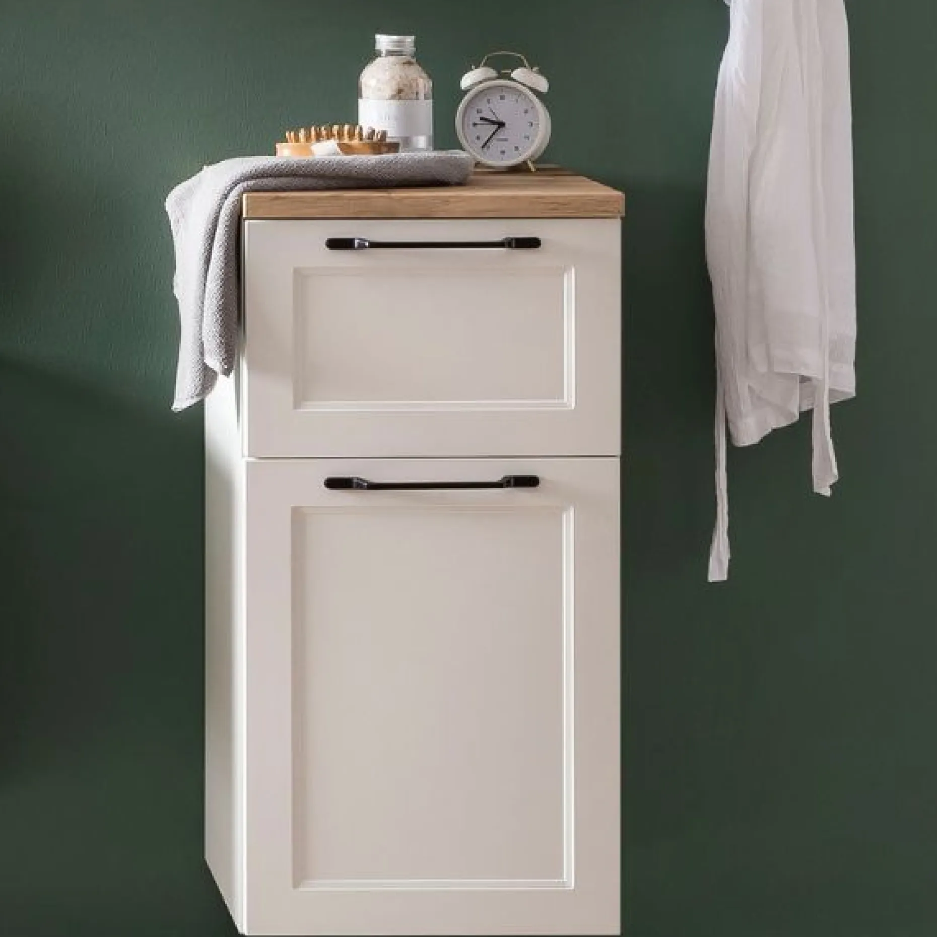 Beistellschrank Meran | 40 x 35 x 79 cm | Weiß