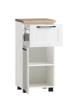 Beistellschrank Meran | 40 x 35 x 79 cm | Weiß