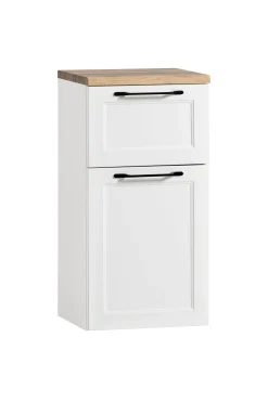 Beistellschrank Meran | 40 x 35 x 79 cm | Weiß