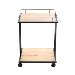 Haku Beistelltisch Berenice - 45x45x60 cm - MDF/Stahl
