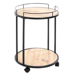Haku Beistelltisch | Ø45 cm x 60 cm | Eiche Design