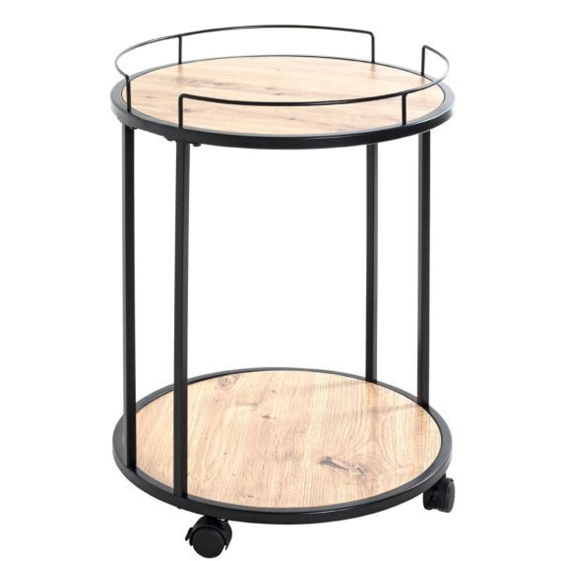 Haku Beistelltisch | Ø45 cm x 60 cm | Eiche Design