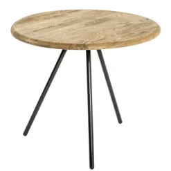Haku Beistelltisch | Ø50 cm x 43 cm | Eiche massiv