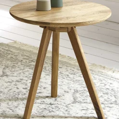 Haku Beistelltisch | Ø40 cm x 40 cm | Eichenholzdesign