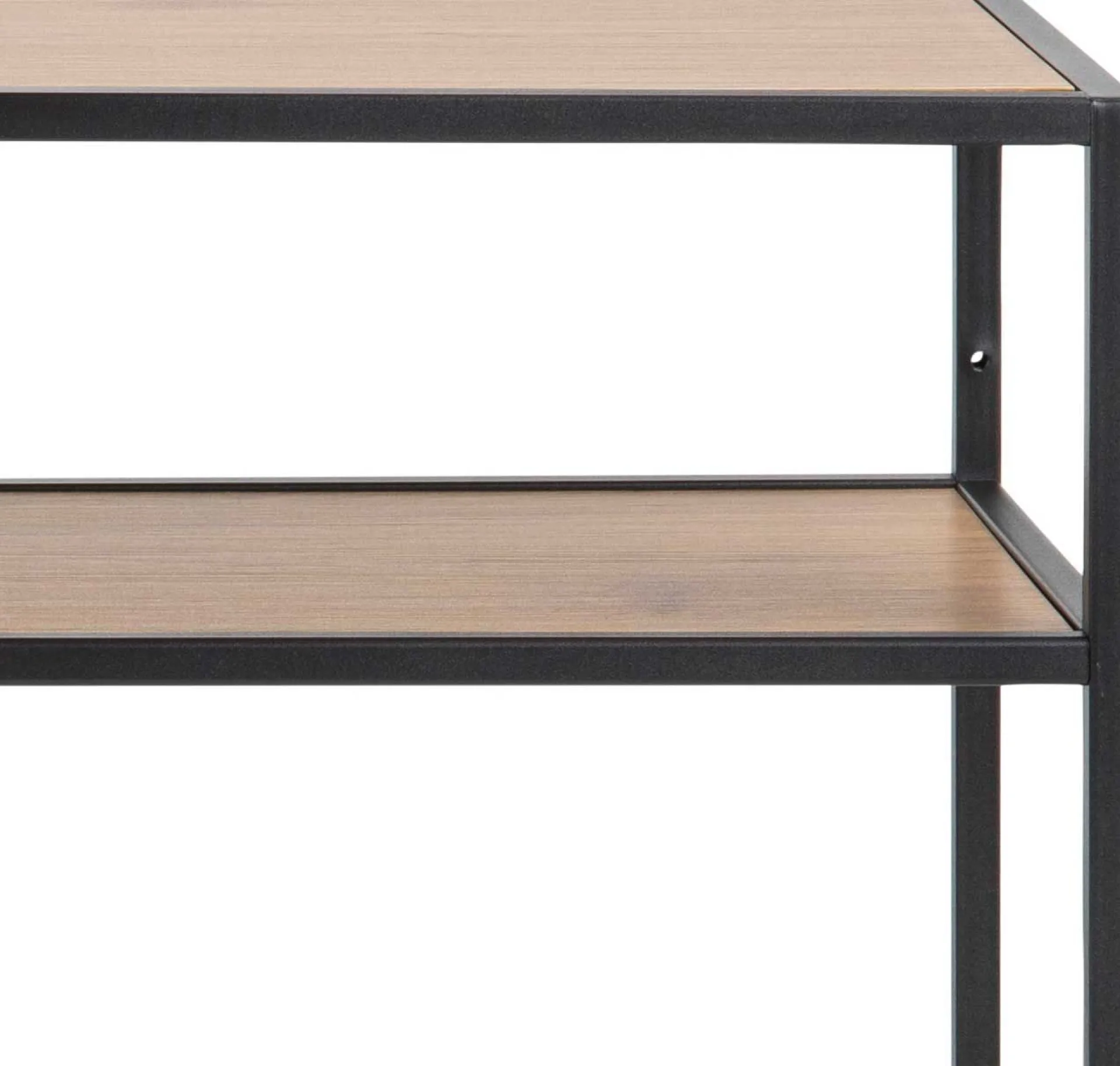 Emob Beistelltisch Dover 120cm industrial - schwarz/Wildeiche