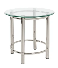 Haku Beistelltisch Heiko - Glas/Chrom