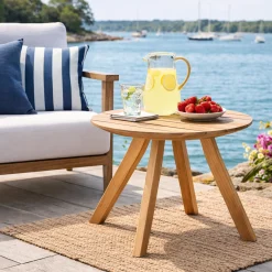 Gescova Beistelltisch Janeiro 48cm Teakholz - Gesco