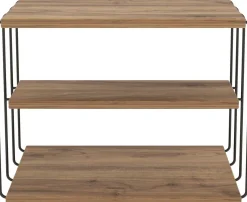 Emob Beistelltisch Lifon - 100% MELAMINE - Atlantische Kiefer - 50 x 33 x 40 cm