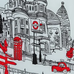 Interlink Beistelltisch Londoncube auf Rädern
