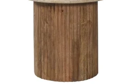 Rousseau Beistelltisch Louis | Ø50 x 45 cm | Travertin