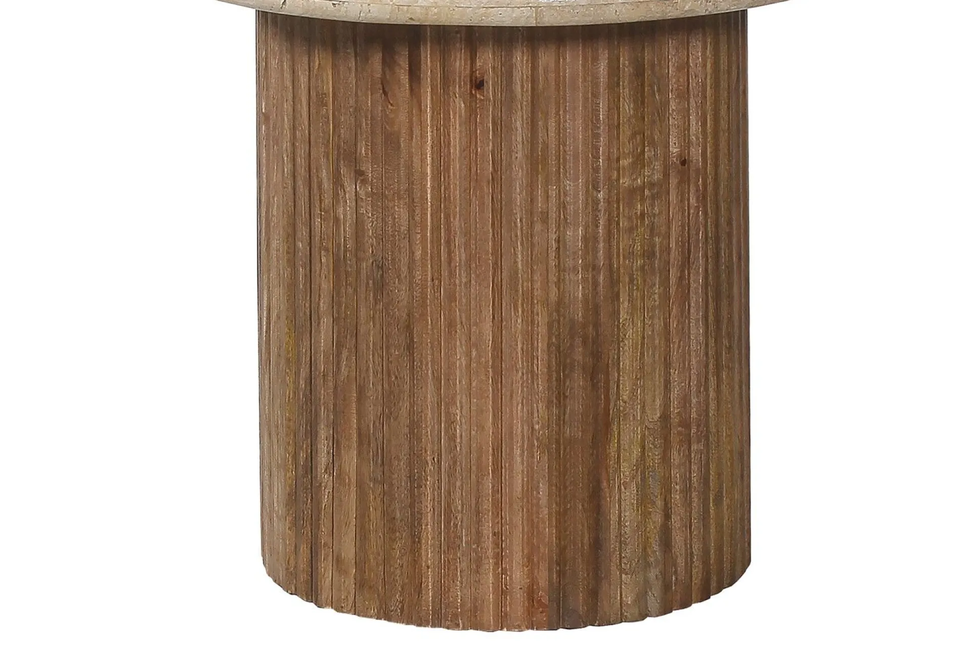 Rousseau Beistelltisch Louis | Ø50 x 45 cm | Travertin