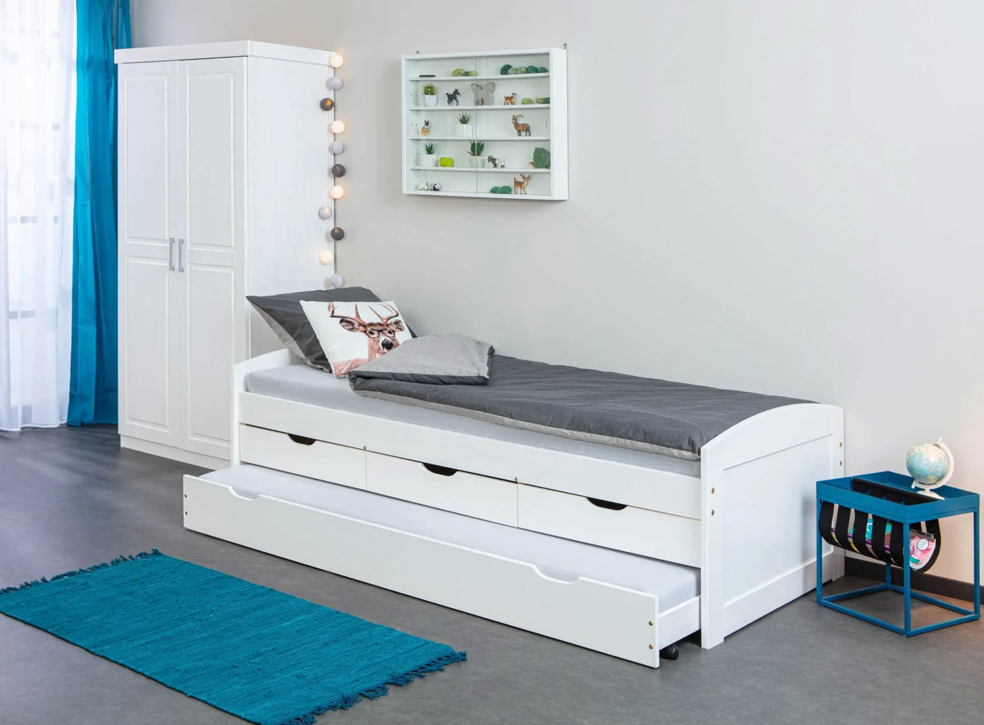 Interlink Beistelltisch Nubis 35x35 - /schwarz