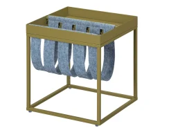 Interlink Beistelltisch Nubis 35x35 - oliv/grau