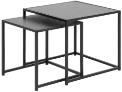 Emob Beistelltisch-Set Dover - 2-teilig - 50x50x45cm -