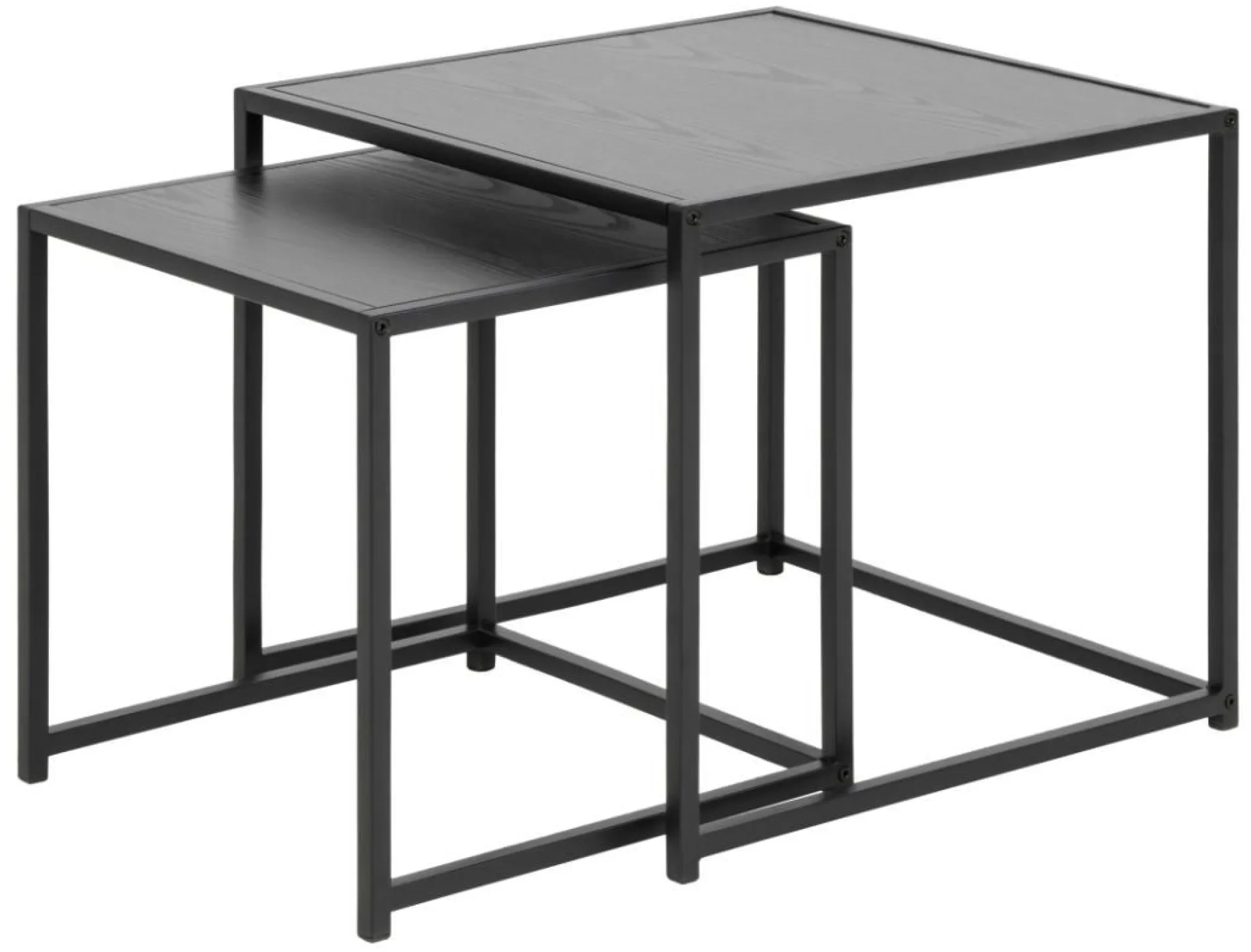 Emob Beistelltisch-Set Dover - 2-teilig - 50x50x45cm -