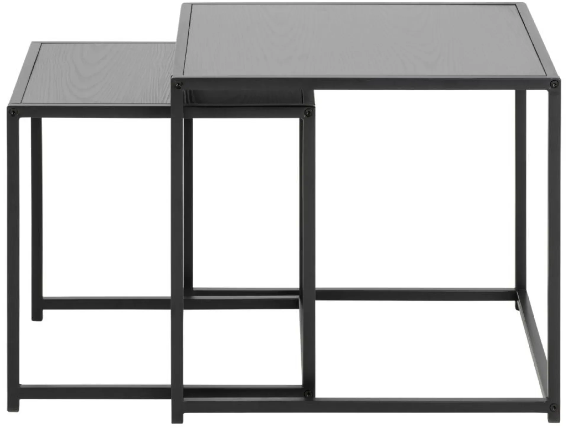 Emob Beistelltisch-Set Dover - 2-teilig - 50x50x45cm -
