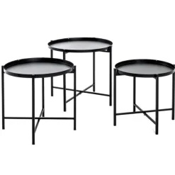Haku Beistelltisch-Set | Drei Tische |