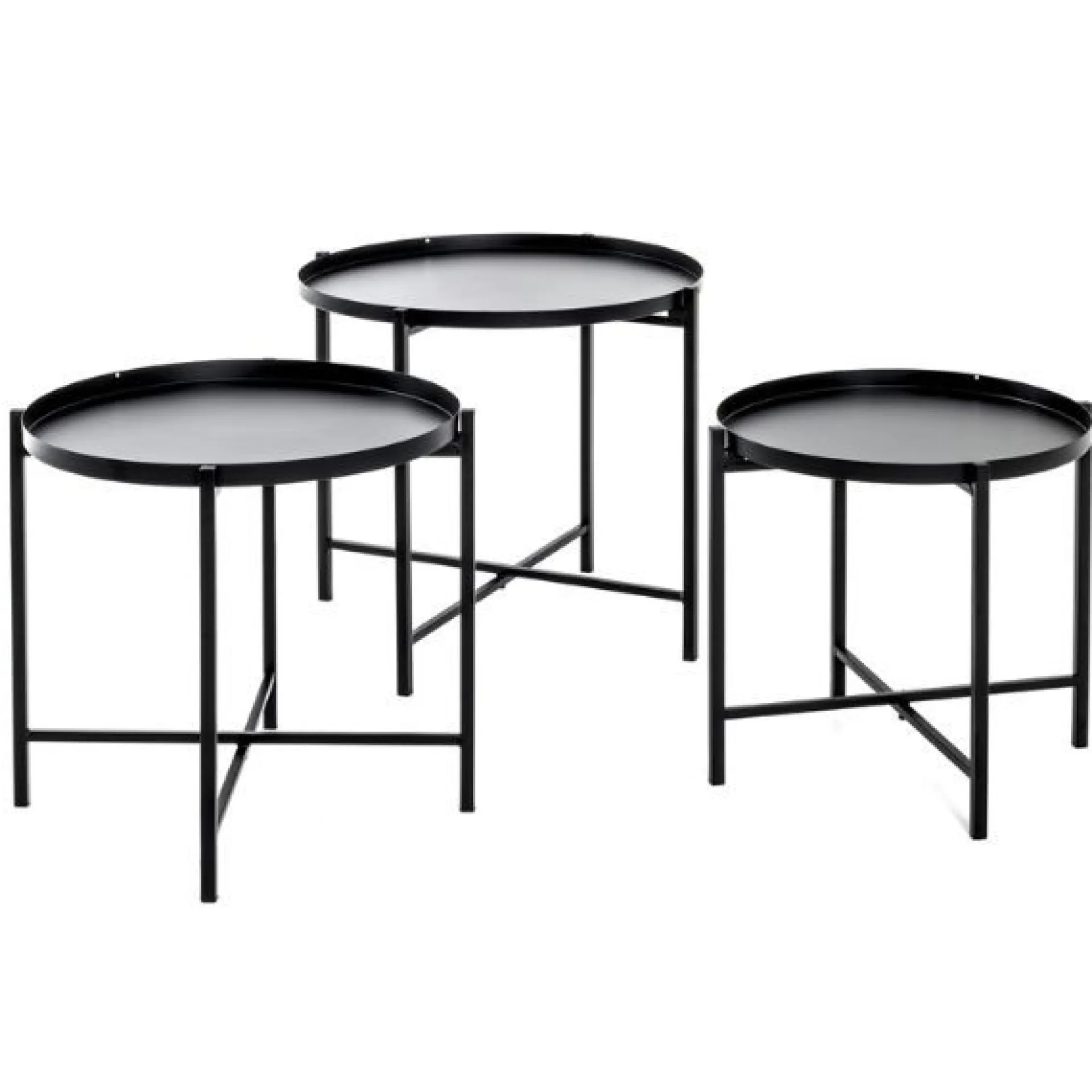 Haku Beistelltisch-Set | Drei Tische |