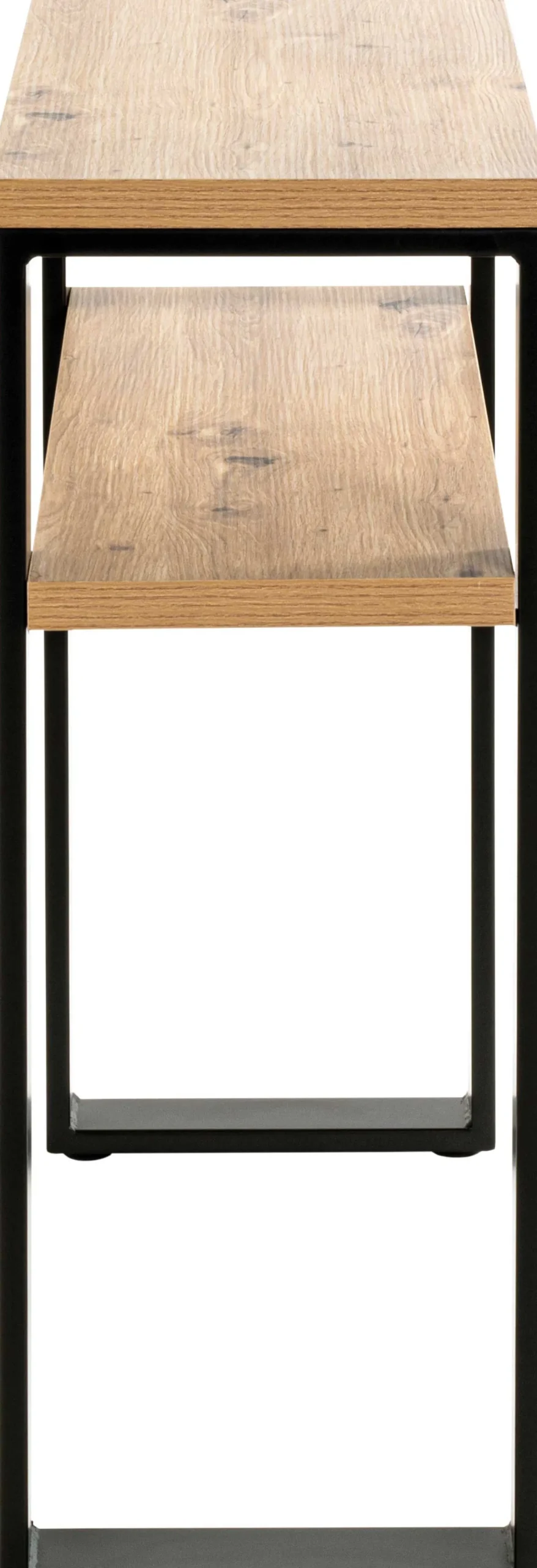 Haku Beistelltisch | 70 x 28 x 75 cm | Anthracite Oak Design