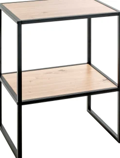 Haku Beistelltisch | 45 x 35 x 60 cm | Design Light Oak